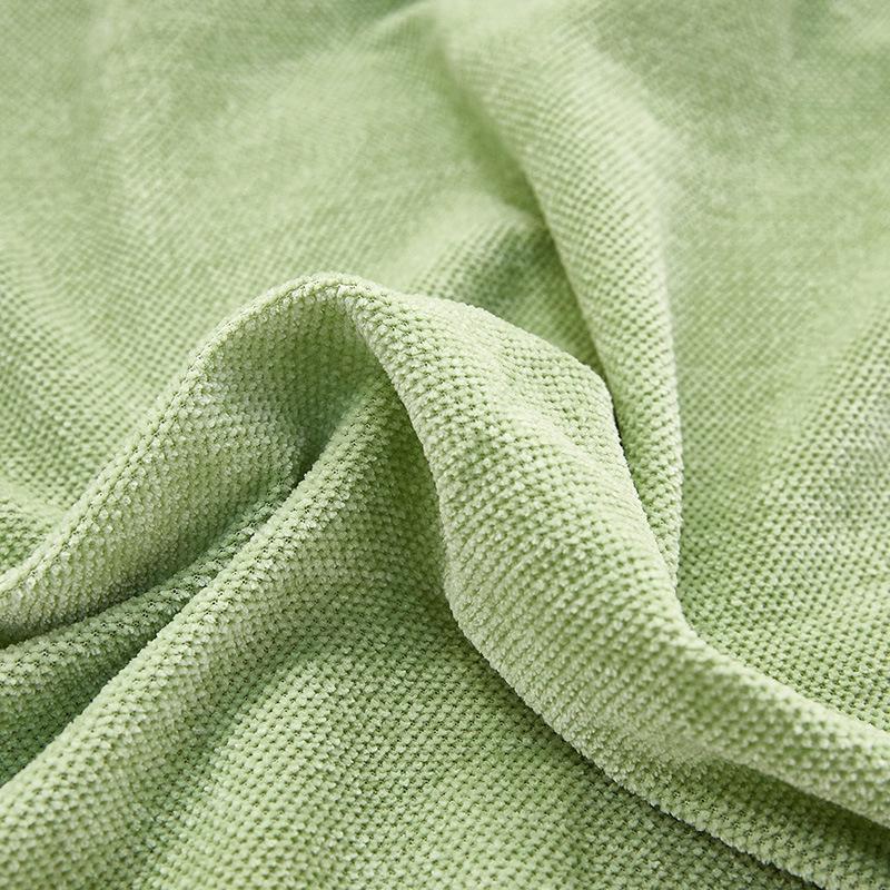 Chenilowy antypoślizgowy pokrowiec na sofę na każdą porę roku z ochroną przed zarysowaniami