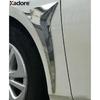 Front Side Fender Air Vent Trim For Toyota Prius 2016 2017 2018 Chrome Car Side Wings Covers Molding Garnish Trims Accessories