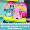 DREAMWORKS La Casa delle Bambole di Gabby Stanza del Carnevale Playset con Figura Narvalo Gatto Figure Giocattolo Giocattoli Sorpresa e Mobili per Casa delle Bambole per Bambini dai 3 Anni in Su