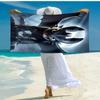 1pc Toothless2 Beach Towel, Comfortable and Thick, and Swimming/Bath/Picnic/Camping Towel, Suitable for Seaside Beaches