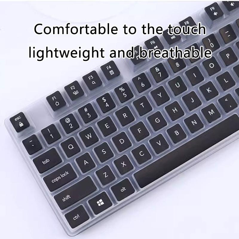 Laptop Keyboards Cover Protectors for K835 K855 Silicone Keyboards Film Transparents Skin Protective Accessories