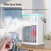 Portable Desktop Air Conditioning Fan with Humidifying and Cooling Spray