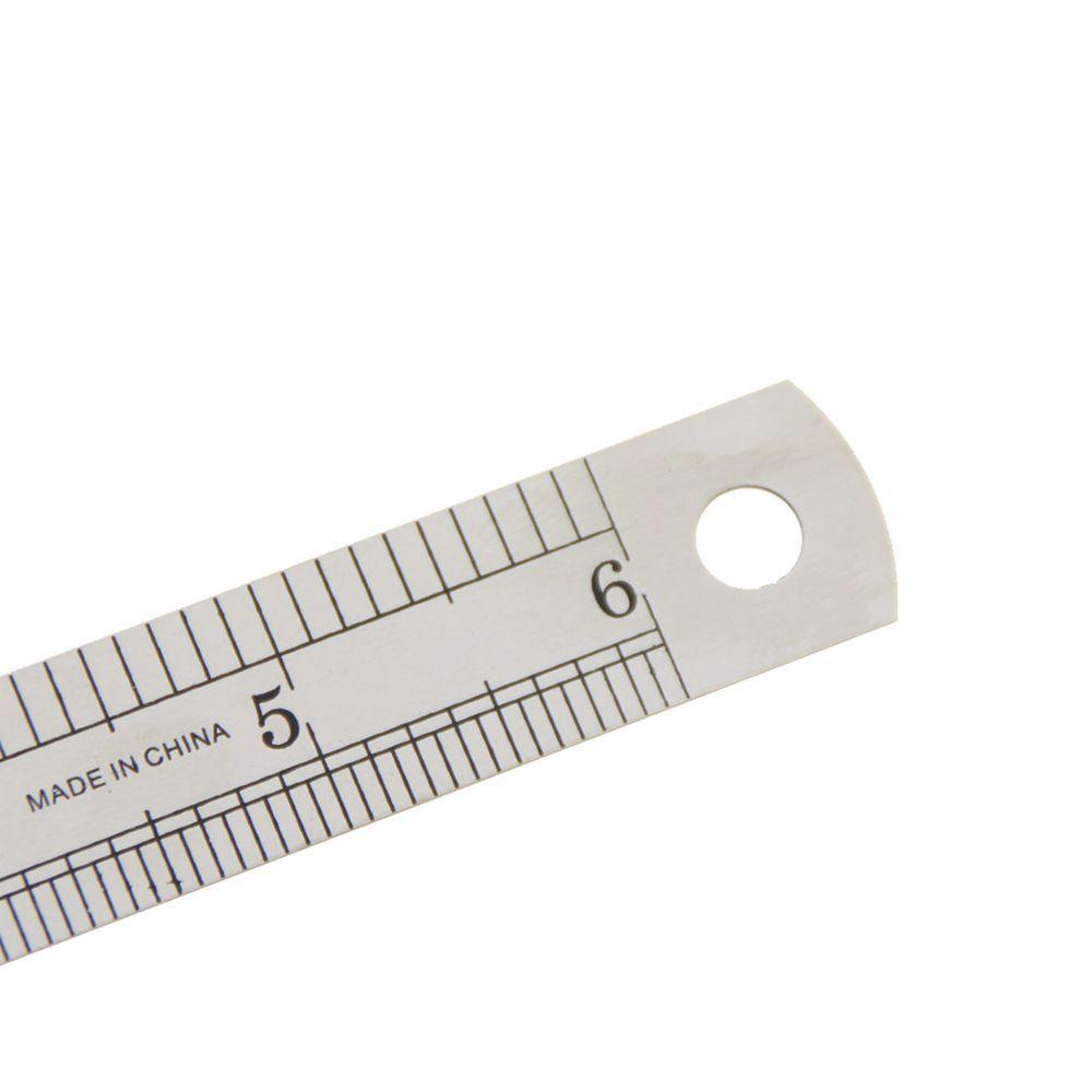 15cm Double Sided Precision School Measuring Tool Stationery Straight Ruler Drafting Supplies