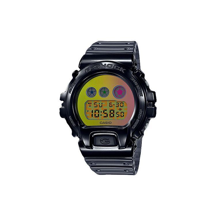 

Casio G-Squad Series G-Shock 25th Anniversary Edition LCD Display Reverse Waterproof Shockproof Sports Quartz Watch Men watches Black DW-6900SP-1 Black