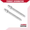 No.55078114AA Headlight Horizontal Adjustment Screws for Jeep Wrangler JK 2007-2018 / Inner/Durable / 2 Pcs/Silver Tone
