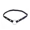 Male Chastity Belt Cage Chastity Lock Anti-shedding Device Fixed Elastic Strap Auxiliary Strap Adjustable Scrotum Ring Sex Toy