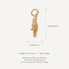 Cute Enamel Cat Charms Hand Painted Details Gold Plated Edges For Cat Lover Gifts Diy Jewelry Making