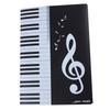 4 Pages Plastic Sheet Music Folder A4 Size Storage Holder for Chorus Art Student