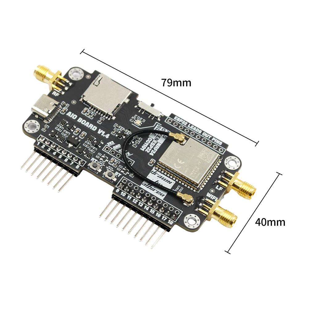 For Flipper Zero Multiboard Expansion Board 3 In 1 2.4G Module Expansion High Gain CC1101 Module NRF Sniffer Mousejacker