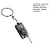 Tank Keychain Pendant Metal Military Tank Keychain Lightweight Retro Bag Charm Accessories for Men And Women Tank Lovers