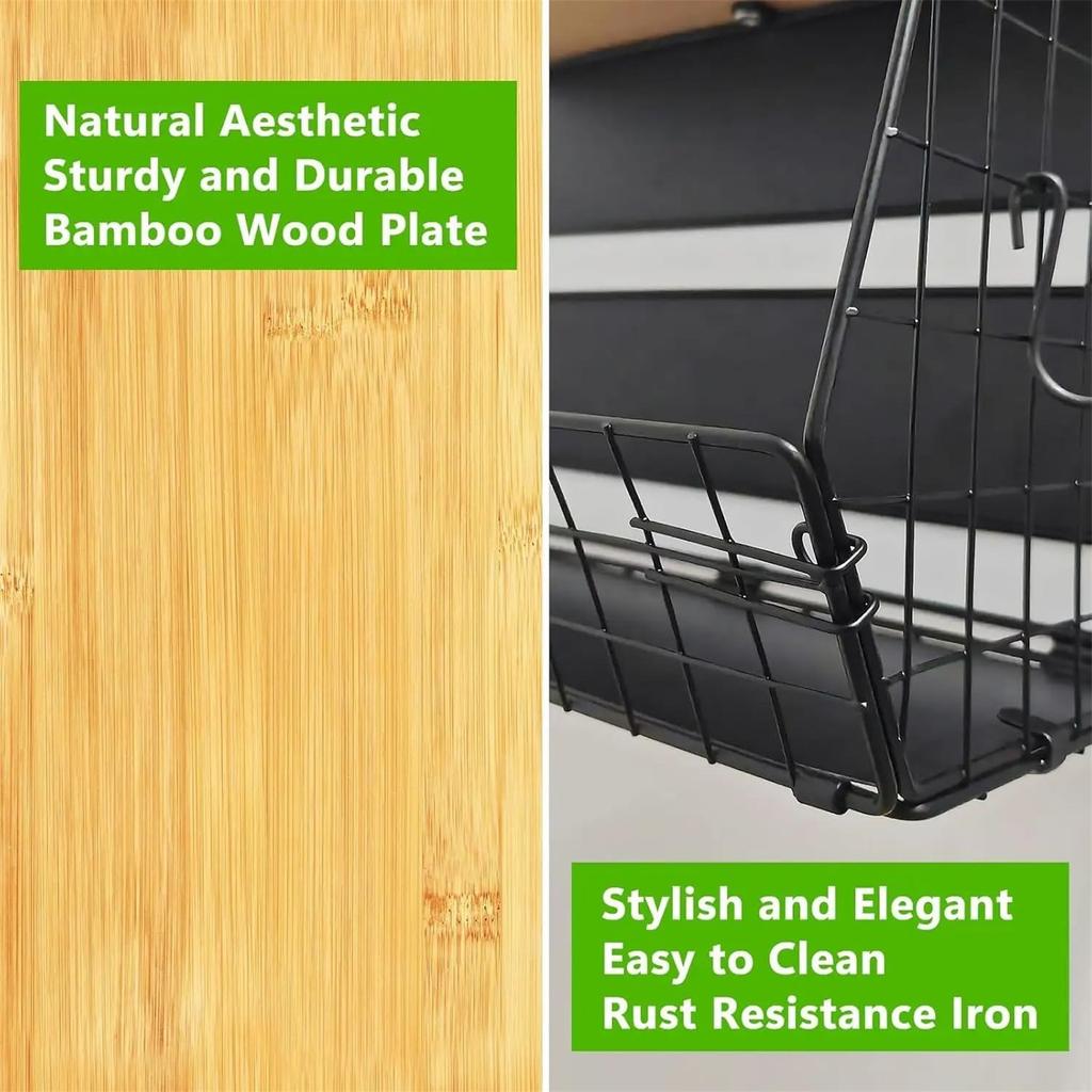 Magnet Fruit Basket For Fridge, Magnetic Holder For Refrigerator, Pantry Organizers & Storage, Storage Shelf Bins For Snack Vegetable,