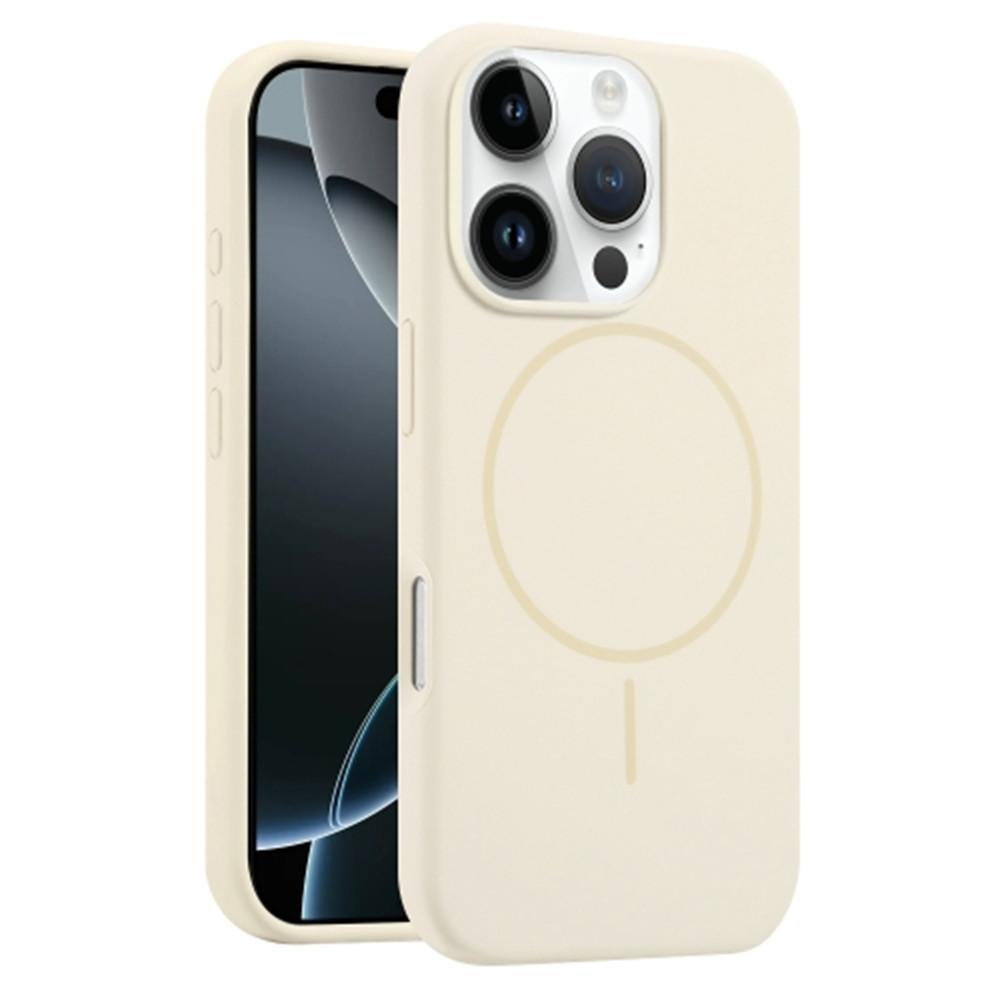 For iPhone 15 Pro Max Case Compatible with MagSafe Liquid Silicone Anti-Drop Phone Cover