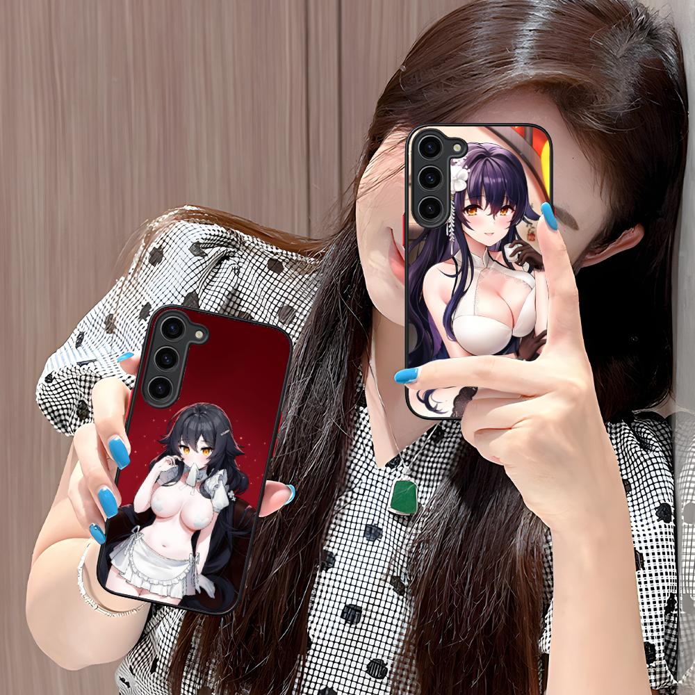 Azur Lane Azuma Mobile Phone Case for Samsung Galaxy S25 S24 S23 S22 S21 Plus FE Ultra Colour Silicone Protective Pretty Luxury