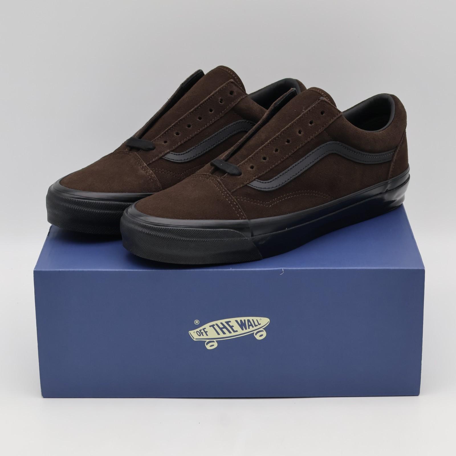 VN000D56YS8 Vans LX Old Skool Замша Черный Коричневый (Мужской) 9.5