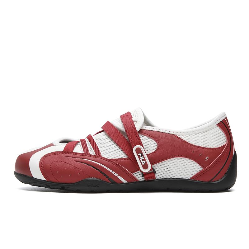 

FILA TURBO Breathable Lightweight Low top Casual Shoes Women s Standard White/Samba Red F12W622406FCA 36