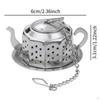 Tea Infuser Strainer Multipurpose Portable Steeper Basket Loose Leaf for Household