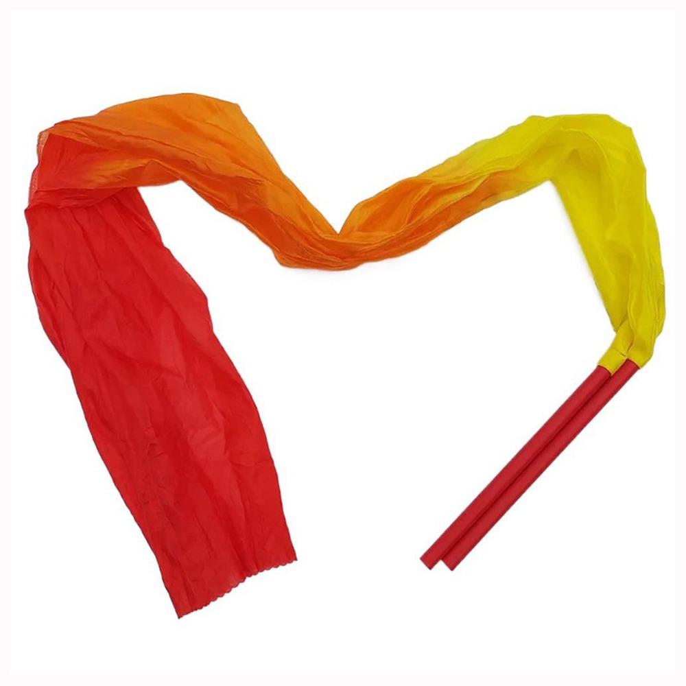 Com Haste Ginástica Fita Colorida Dança Fita Bonitos Adereços Esportivos
