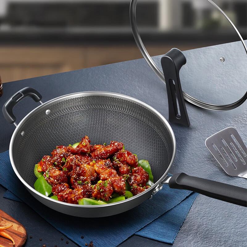 Supor 304 Stainless Steel Non-stick Stir-fry Pan