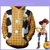 Toy Story 4 Cowboy Sheriff Woody Muster Pullover Hoodie Sweatshirt Mit Lebhaftem 3D Digitaldruck