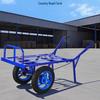 Tiger Car Two-Wheel Flatbed Hand Truck Cart with Large Wheels