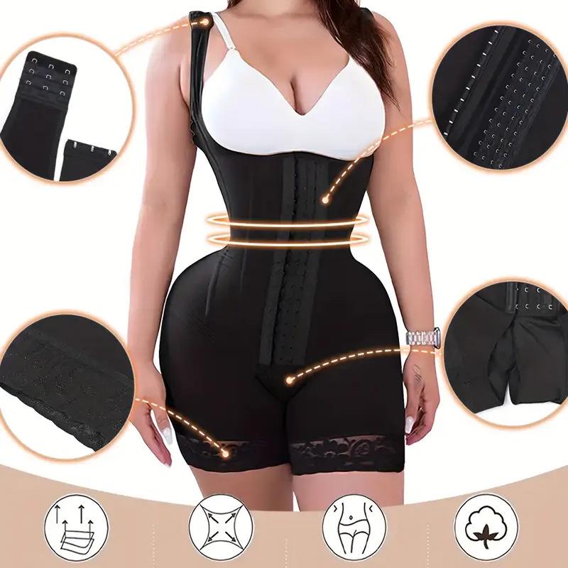 Europäischer & Amerikanischer Netz-Body: Stahlentbeintes, Übergrößen Taillenkorsett mit Bauchkontrolle & Po-Anhebung - Straffender Korsett-Shaper.