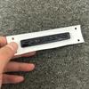 The new ABS letter 3D sticker For 4UYEF Q2 Q3 Q5 Q7 Q8 logo quattro Sline Black Silver general