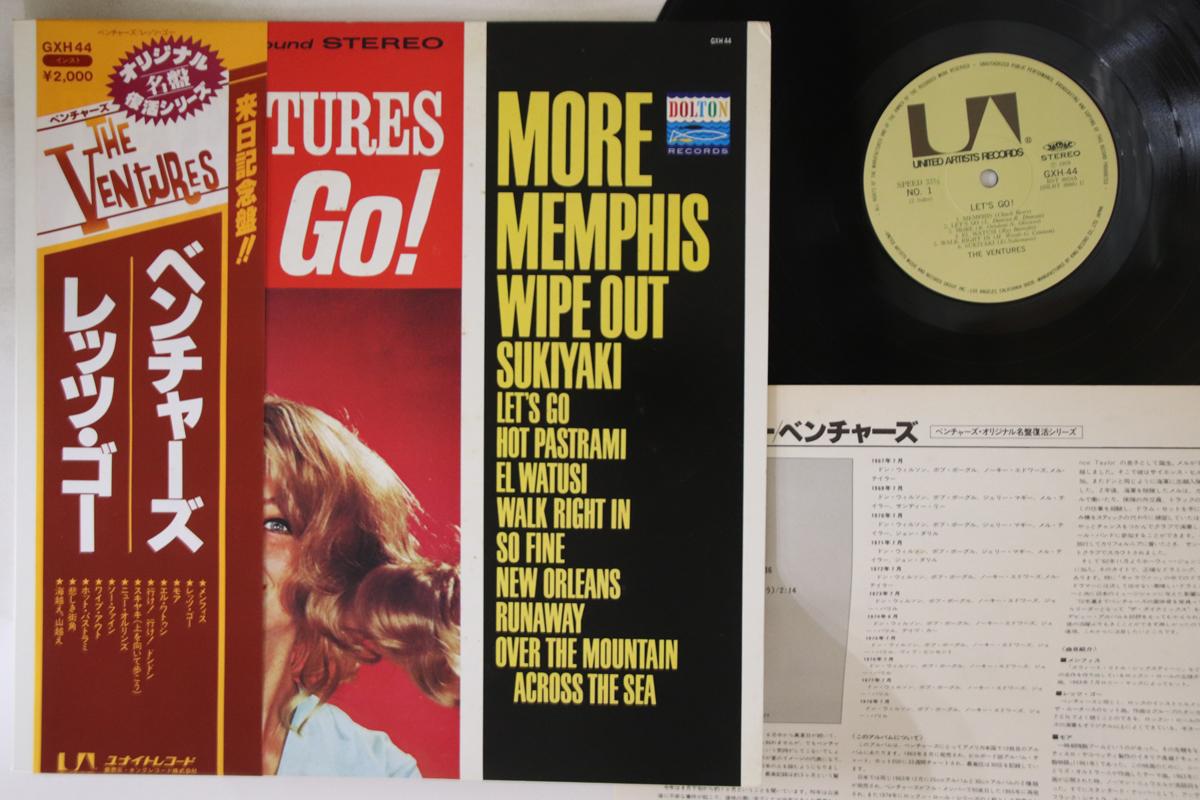 

LP Record VENTURES - Let s Go GXH44 UNITED ARTISTS 1979 Japan Obi Rock Used