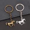 Animal Keychain Vintage Horse Pendant Keyring Bag Accessories Keychain Pendant