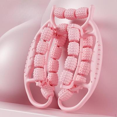 Leg Massager Roller Deep Tissue Massage Degree Handheld 23 Point Roller, Clamp for Gym Sports