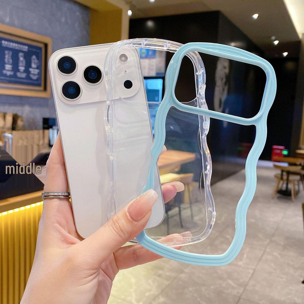 Clear Two-in-One Phone Case for iPhone 13 To 16 Pro Max