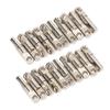 20pcs Fishing Connector Swivels Reduce Water Resistance Fishing Rolling Bearing Connector for