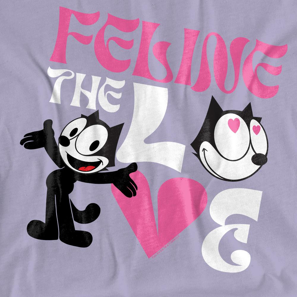 Felix The Cat Unisex Adult Feline The Love T-Shirt