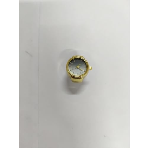 Lancardo Waterproof Analog Ring Watch, One Size Fits Most, Perfect for Men and Women, Perfect Gift for Birthdays, Anniversaries, Valentine's Day, Whit