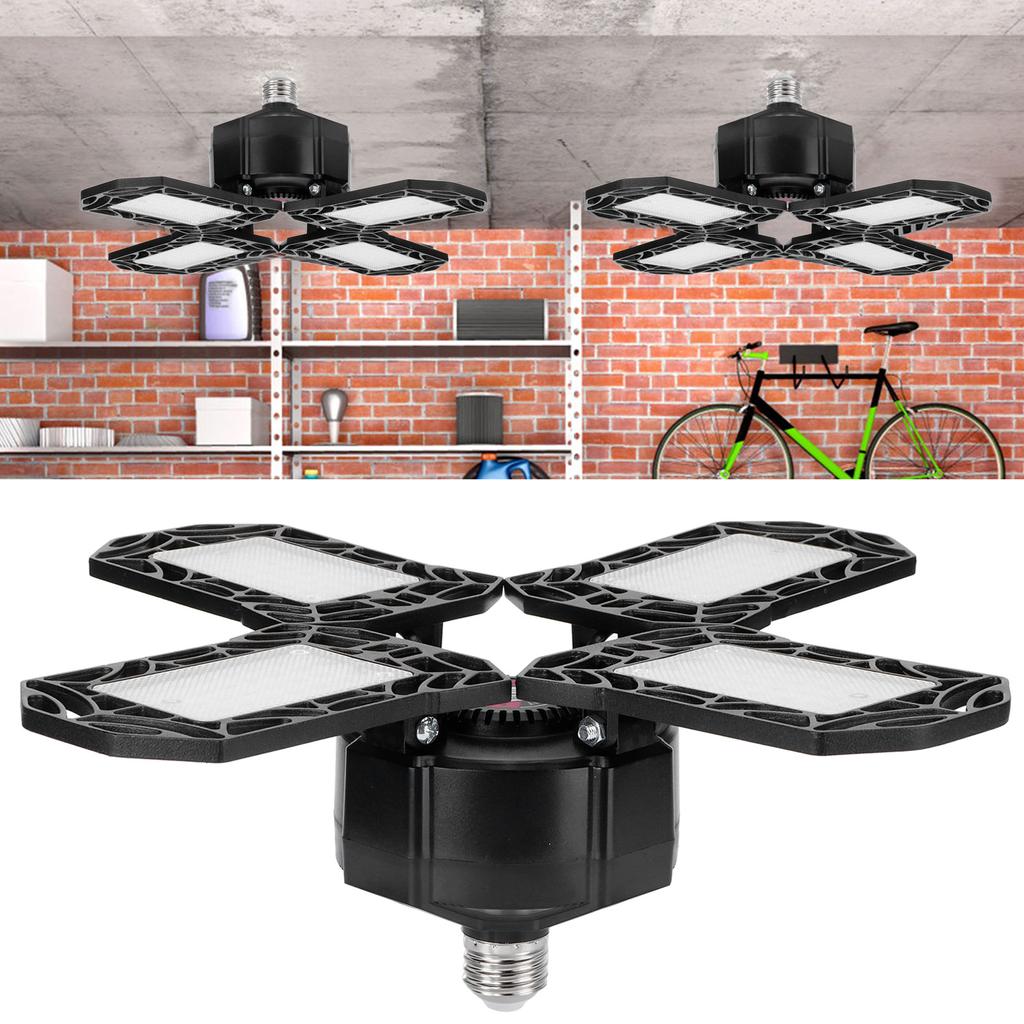 120W 96LED Mining Lamp E26/E27 Folding Ultra Bright Garage Light IP65 Waterproof 85-265V