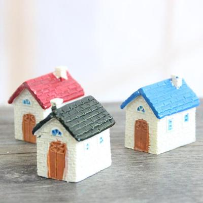 Pastoral Miniature Japanese House Resin Crafts