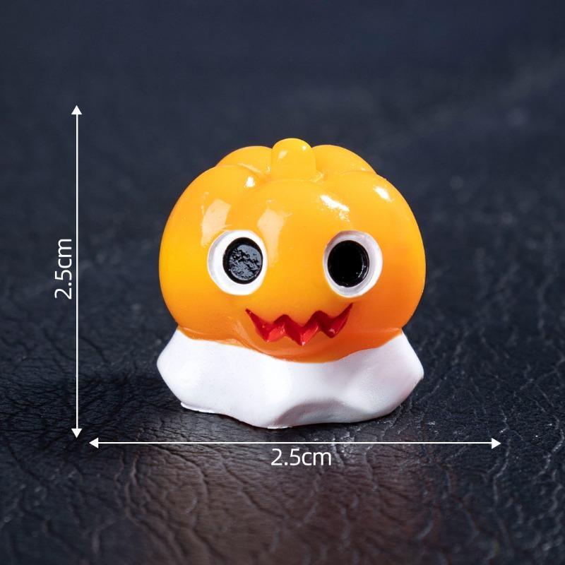 Micro-landscape Cute Halloween Little Ghost Cute Particle Decorative Items Hanging Accessories Mini Small Ornaments