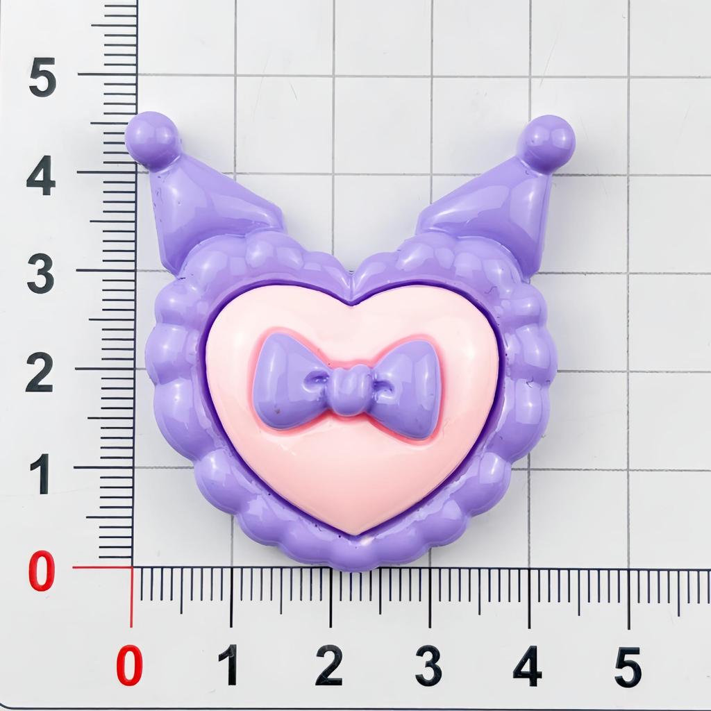 Purple Mimi Resin DIY Accessories: Large Cards, Phone Case, Hair Clip, Insulated Keychain, Ornament.