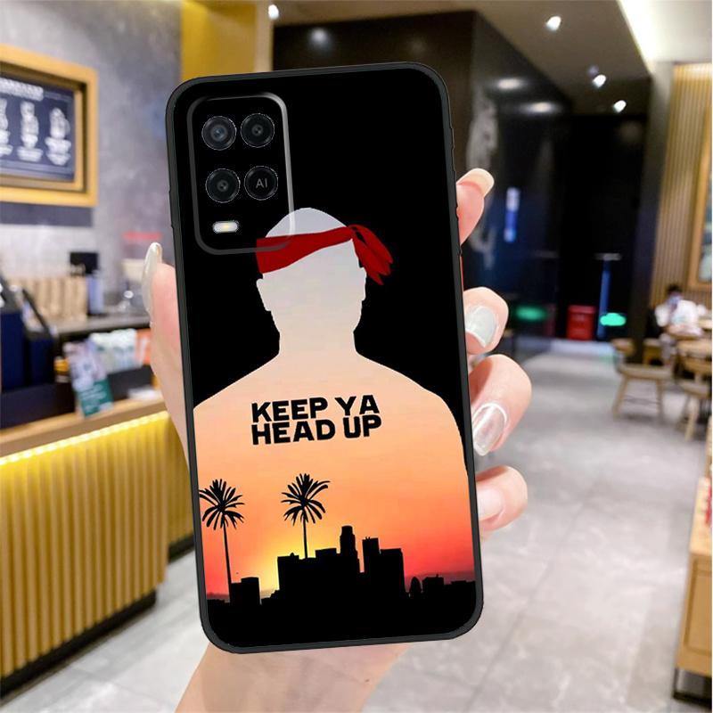2Pac TuPac Shakur Case For Oppo A96 A76 A16 A17 A18 A60 A80 A40 A38 A58 A78 A98 A94 A74 A54 A15 A57 A77 A5 Pro