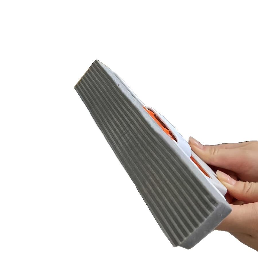 New Model Hands Free Mini Mop Kit,1pc Mop+3pcs Replacements Sponge Heads, for Cleaning and Absorbing Water On Tabletop Coffee Table