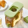 Contenitore Trasparente per Bevande da 4L per Uso Alimentare A prova di Perdite Design con Rubinetto Erogatore di Bevande Estivo per Interni Esterni
