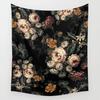 Blumen Wandteppich Wandbehang Mysteriös Romantischer Wandteppich Hintergrund Mandala Haus Wohnzimmer Schlafzimmer Dekor Wandteppich Dekoration