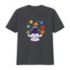 Astronaut Planets T Shirt Space Astronomy Lovers Spaceunisex Boys Kids Vintage Washed Streetwear Top For Everyday Wear Homme