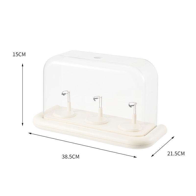 

Transparent Wall-Mounted Figurine Display Case: Dustproof, No-Drill Storage Box