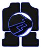 Dywaniki samochodowe CARLUX-BLUE dla: Fiat Cinquecento hatchback (1991-1998)