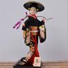 12Inch Japanese Kimono Toy Ornament for Restaurant and Home Decoration with Elegant Designing Optional