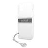 Guess Guhcp13Skb4Ggr Iphone 13 Mini 5.4 Transparent Hardcase 4G Grey Strap Charm