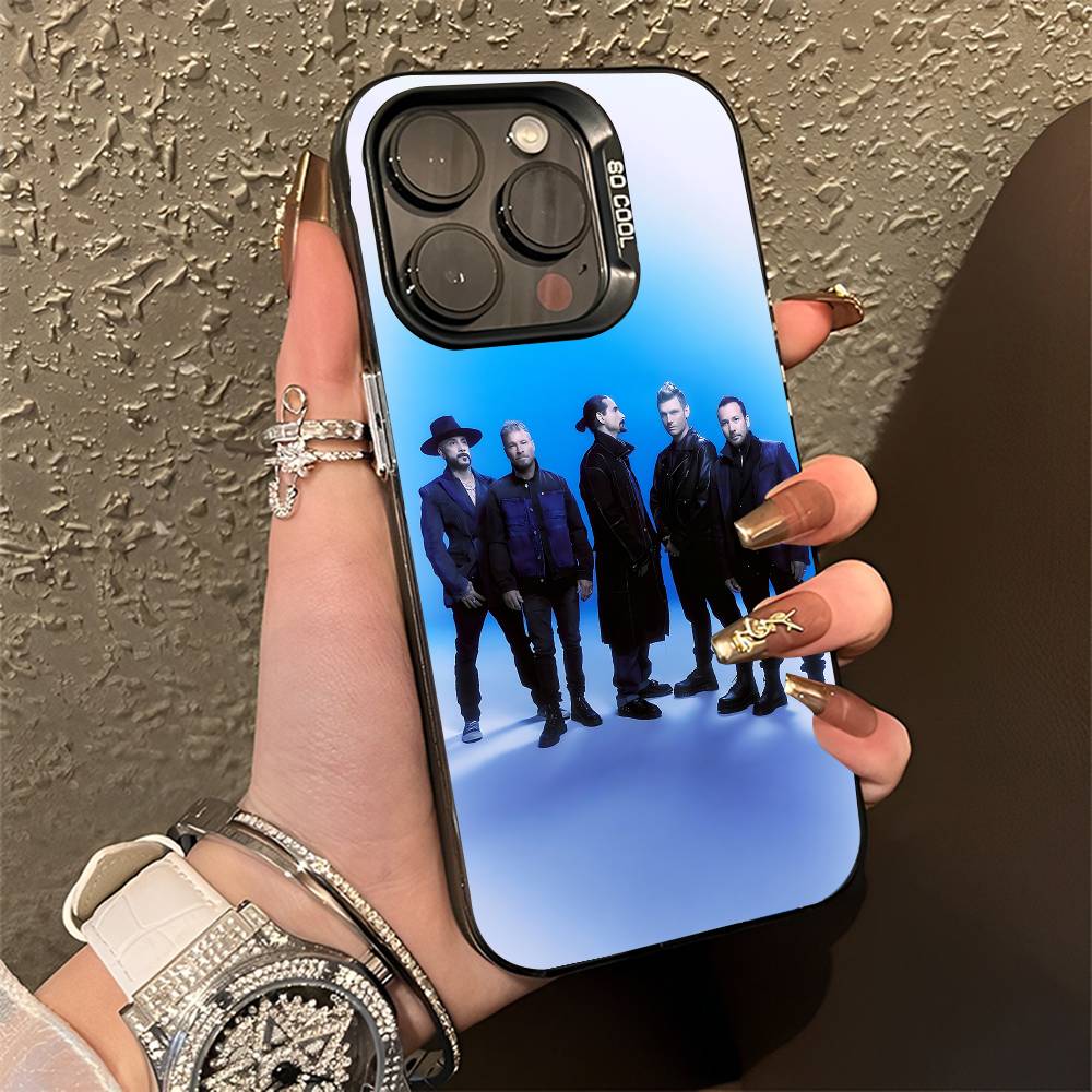 Coque de téléphone Backstreet B-Boys BSB Pour iPhone 14,16,12,15,13,17,11,E,Pro,Max,Plus,Air,Mini Housse Souple Noire