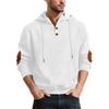 2025 New Autumn and Winter Men's Simple Trendy Loose Hooded Casual Fashion Pullover Sweatshirt Long-sleeved Top
