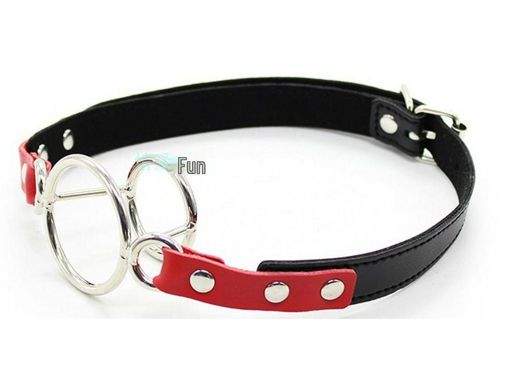 SM Female Slave Training Toy: Forced Mouth Gag for Couples, Flirting & Restraint
