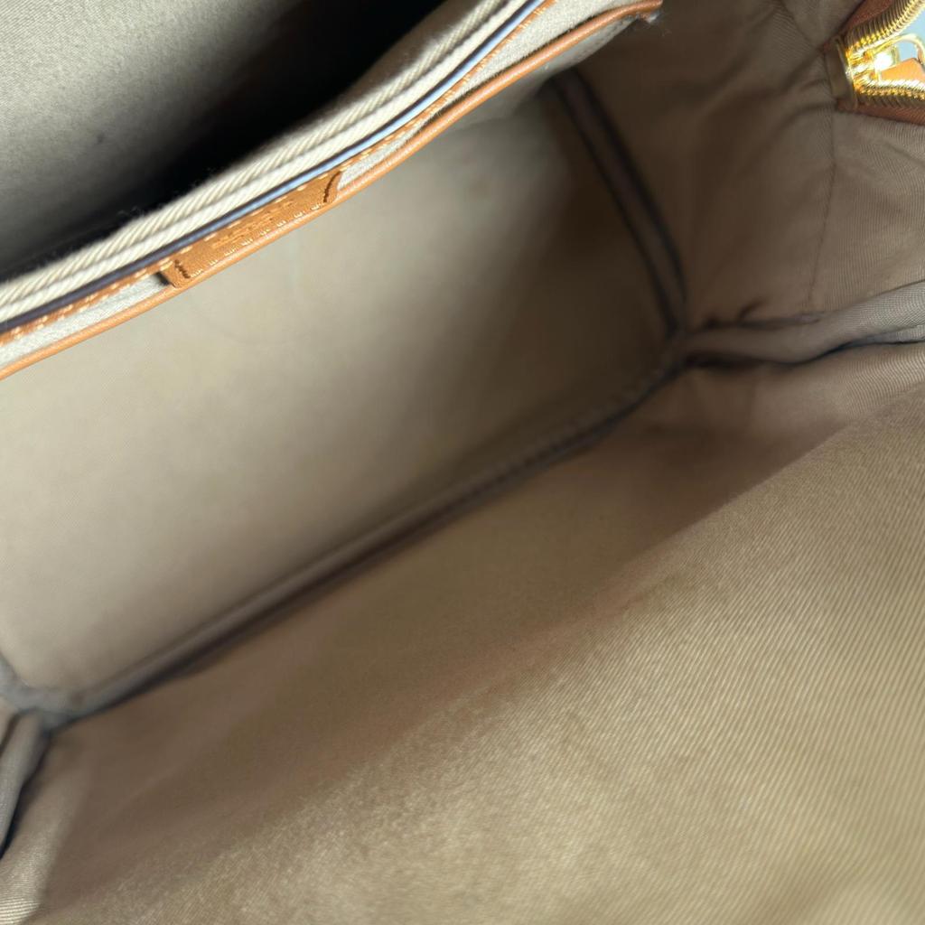 MCM Stark Sidestuds Visetos MMKAAVE15C0001 Backpack Â· Daypack light brown Women used